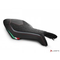 LUIMOTO (HEX-R) Rider Seat Cover for the MV AGUSTA Dragster 800 (2019+)